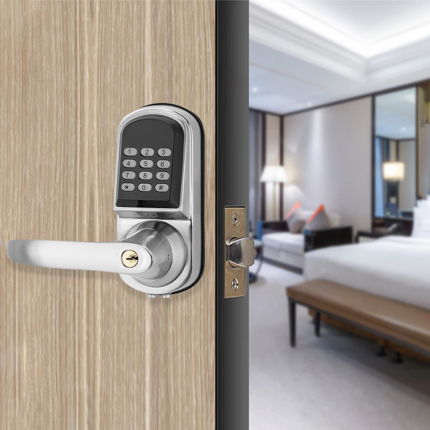 Door Handle - Kunci Pintu Digital TTlock BLE dengan