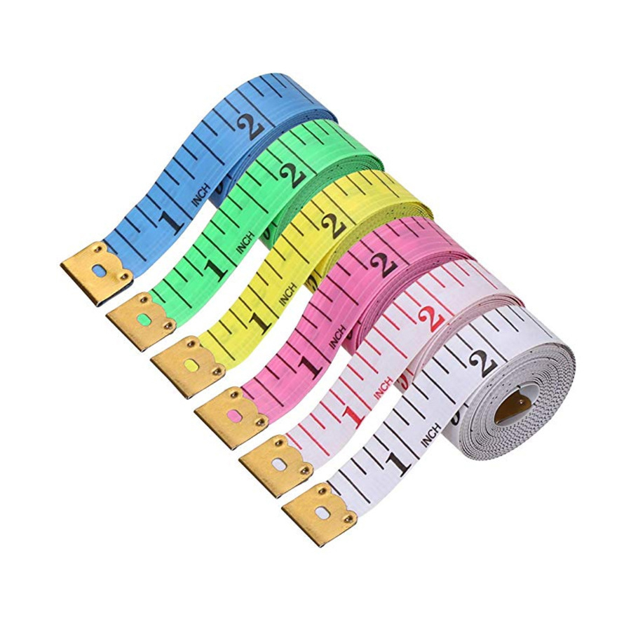 Tape Measure - *1/5/10Pcs 150cm/60-Inch Pita Ukur Tubuh Lembut