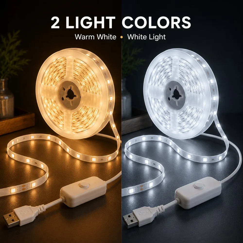 Lampu LED Strip dengan Kontrol - Led Strip Lights ulasan dan harga