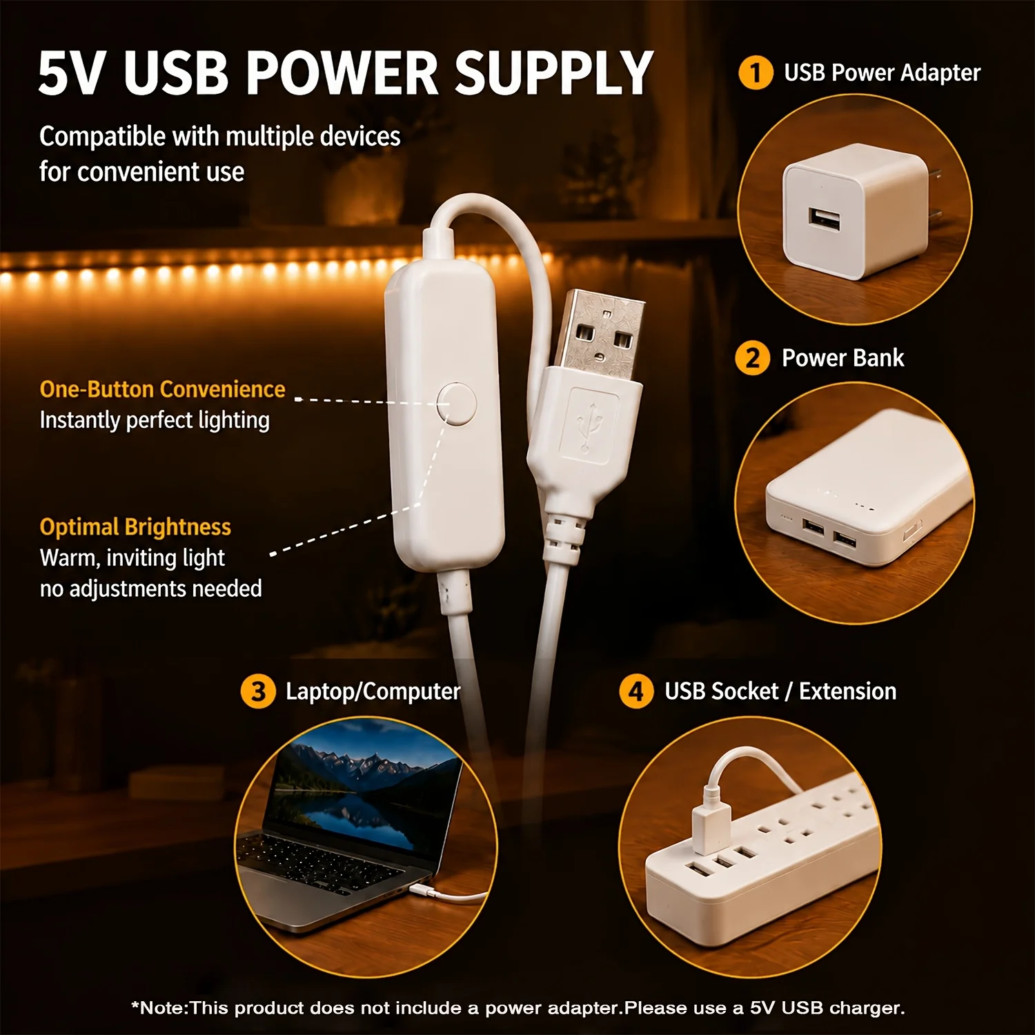 Lampu LED Strip dengan Kontrol - Led Strip Lights ulasan dan harga