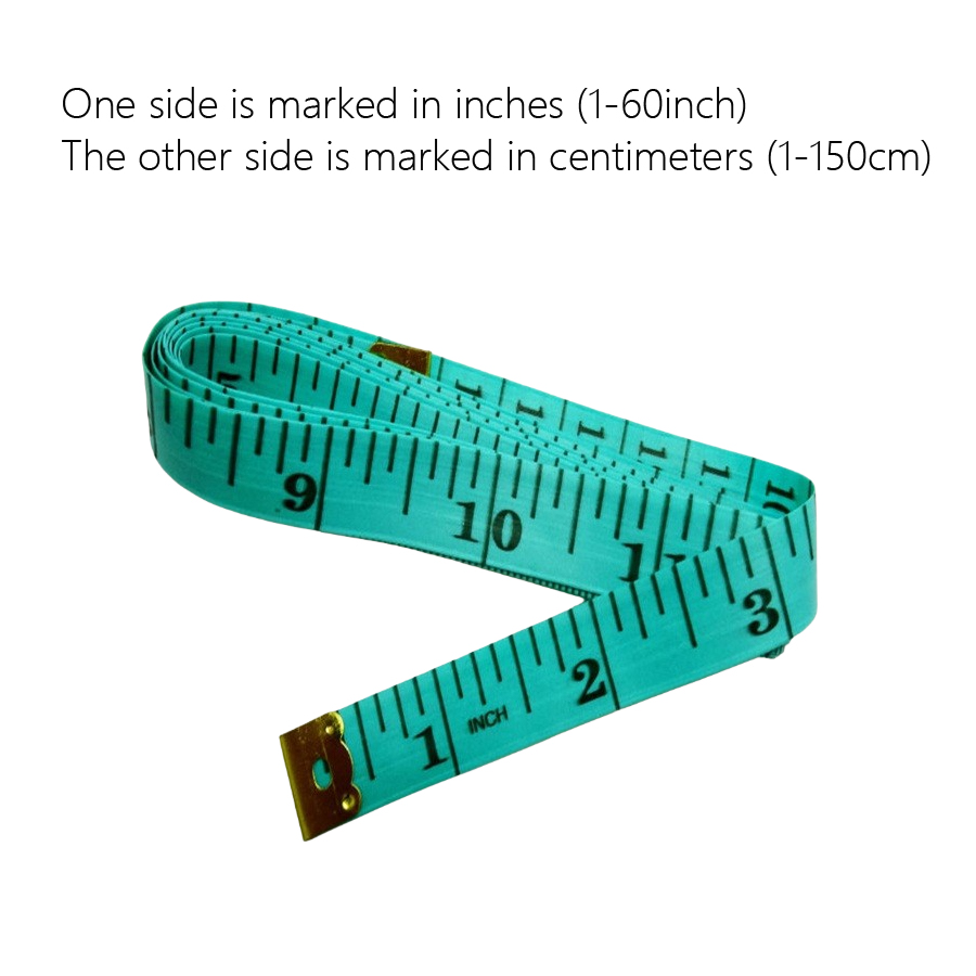 *1/5/10Pcs 150cm/60-Inch Pita  - Tape Measure ulasan dan harga