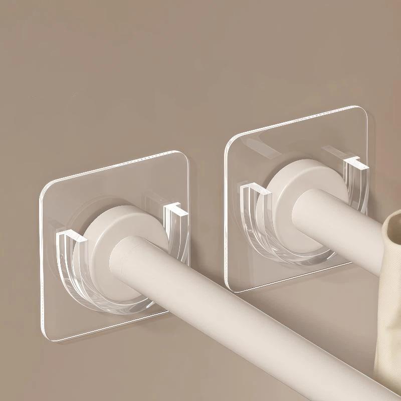4 PCS Braket Tirai Perekat Tra - Curtain Rods ulasan dan harga